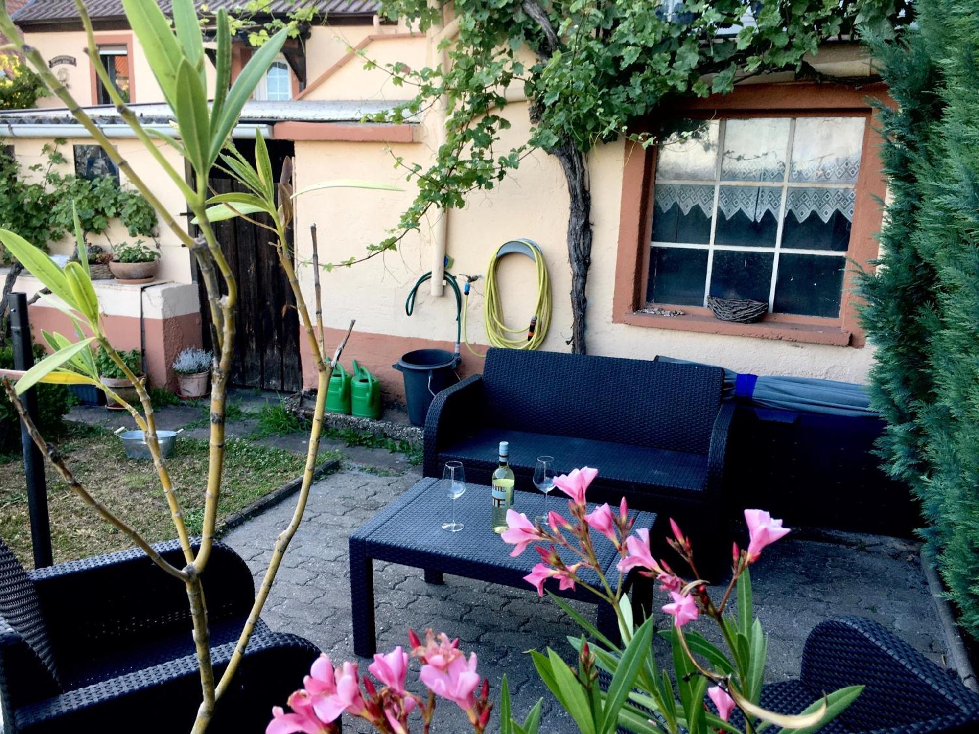 Ferienwohnung Suedpfalzblick Burrweiler Buitenkant foto